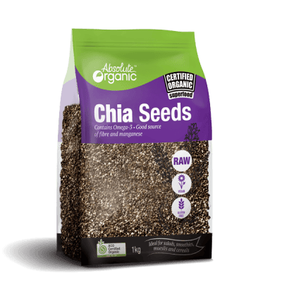 Hạt Chia Đen Absolute Organic Chia Seeds
